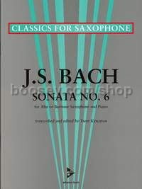 Sonata No. 6 in A major for Eb saxophone & piano