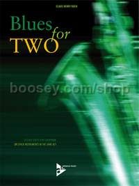 Blues For Two - 2 saxophones or other instruments (performance score)