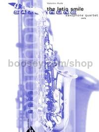 The Latin Smile - 4 saxophones (SATBar) (score & parts)