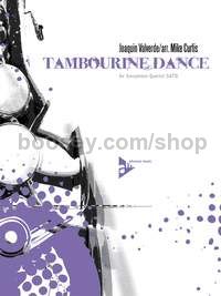 Tambourine Dance - 4 saxophones (SATBar) (score & parts)