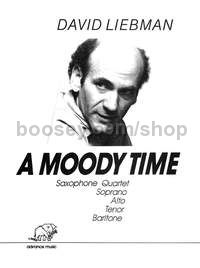 A Moody Time - 4 saxophones (SATBar) (score & parts)
