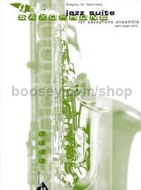Jazz Suite for Saxophone Ensemble - 4 saxophones (AATT/AAAT/ATTT) (score & parts)