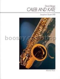Caleb And Kate - 4 saxophones (SATBar) (score & parts)