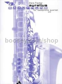 Aurelius - 4 saxophones (SATBar) (score & parts)