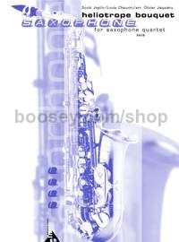 Heliotrope Bouquet - 4 saxophones (SATBar) (score & parts)