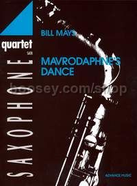 Mavrodaphne's Dance - 4 saxophones (SATBar) (score & parts)