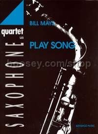 Play Song - 4 saxophones (SATBar) (score & parts)