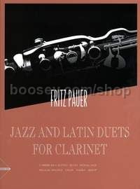 Jazz and Latin Duets for Clarinet - 2 clarinets (performance score)