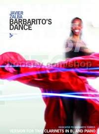 Barbarito's Dance - 2 clarinets & piano (score & parts with CD)