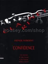 Confidence - 4 clarinets (2 clarinets in Bb, alto-clarinet in Eb (or clarinet in Bb), bass clarinet 
