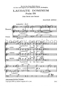 Laudate Dominum - Psalm 150 - SATB & organ (score)