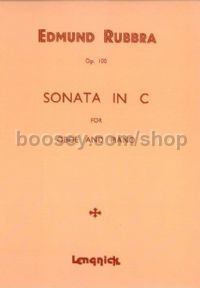 Sonata in C major, Op. 100 for oboe & piano