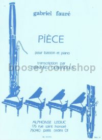 Pièce (Arr. Bassoon)