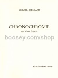 Chronochromie (Study Score)
