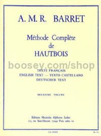 A.M.R. Barret: Methode complete Vol.2 (Oboe Solo)