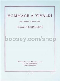 Hommage A Vivaldi (Double Bass And Piano)