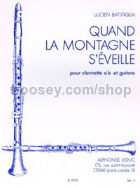 Quand la Montagne s'eveille (Clarinet & other Instruments)