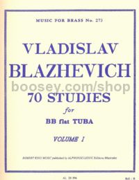 70 Studies for Bb Tuba, Vol. 1