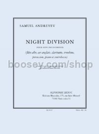 Division De Nuit for Ensemble