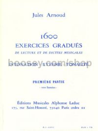 1600 Exercises - Intonation, Rhythm And Tonality (Vol.1 - 1000 Exercises)