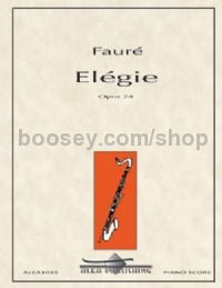 Elégie for bass clarinet & piano