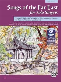 Songs of the Far East for Solo Singers (Medium/High Voice - Book & CD)