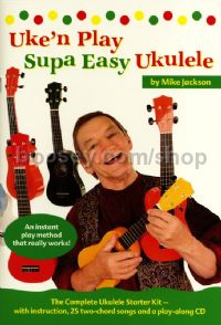 Uke'n Play Supa Easy Ukulele (Bk & CD)