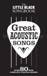The Little Black Songbook: Great Acoustic Songs