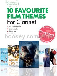 Guest Spot Interactive: 10 Favourite Film Themes For Clarinet (Book & Online Audio)
