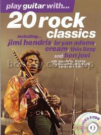 Play Guitar With... 20 Rock Classics (Book & CD)