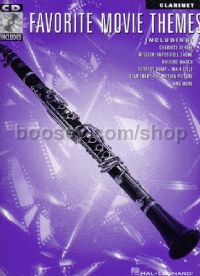 Favourite Movie Themes Clarinet (Book & CD)