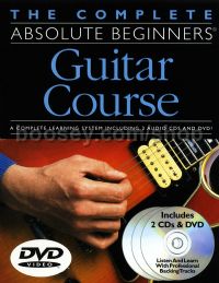Complete Absolute Beginners Guitar Book & CD/DVD