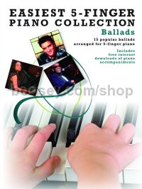 Easiest 5 Finger Piano Collection Ballads