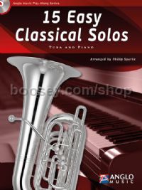 15 Easy Classical Solos for Tuba (+ CD)