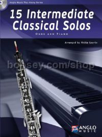15 Intermediate Classical Solos - Oboe (Book & CD)
