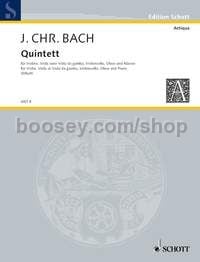Concerto III Ein B major KV 107 - harpsichord (piano), 2 violins & bass (cello) (score & parts)
