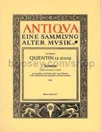 Trio Sonata in C minor - flute, violin or viola d'amore & basso continuo (set of parts)