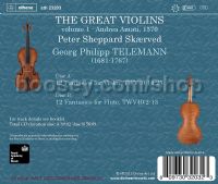 The Great Violins I (Divine Art Audio CD x2)