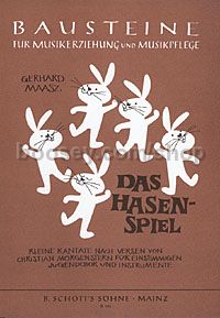 Das Hasenspiel - children's choir (SMez) with instruments (score)