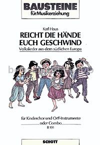 Reicht die Hände euch geschwind - children's choir (SMez) with Orff-instruments or combo