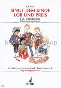 Singt dem Kinde Lob und Preis - children's choir (MezMez) with instruments