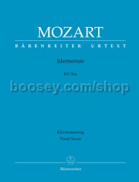 Idomeneo K.366 (Vocal Score Hardcover)