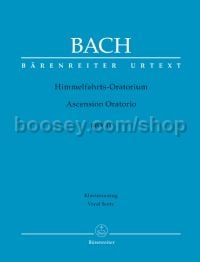 Ascension Oratorio BWV 11 (vocal score)