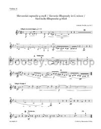 Slavonic Rhapsody In G Minor Op.45/2 (Violin II Part)