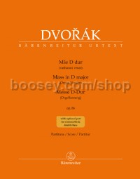 Mass in D major Op.86 Organ Version (Full Score)
