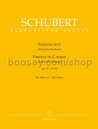 Fantasy for Piano in C major op. 15 D 760, 'Wanderer Fantasy'