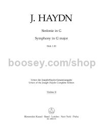 Symphony No.81 In G Major Hob.I:81 (Violin II Part)