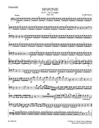 Symphony No.81 In G Major Hob.I:81 (Cello Part)