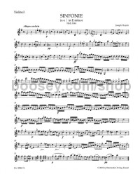 Symphony No.44 in E minor (Trauersinfonie) Hob.I:44 (Violin I)