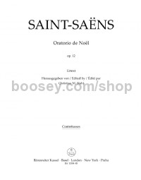 Oratorio de Noël Op.12 (Double Bass)